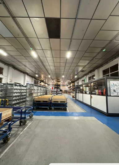 Installation LED Après